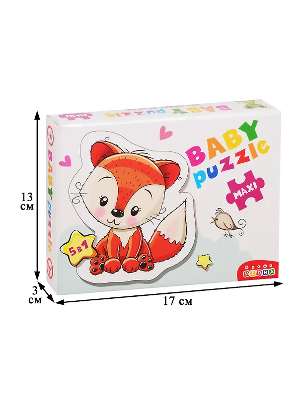 Пазл Дрофа-Медиа Baby Puzzle. Лесные животные 2779453 — 2