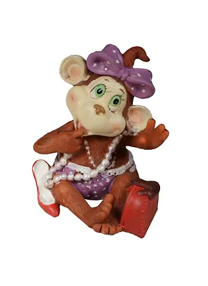 Фигурка Обезьянка-модница (10,5х8,5х9см) (100-275) 2496241