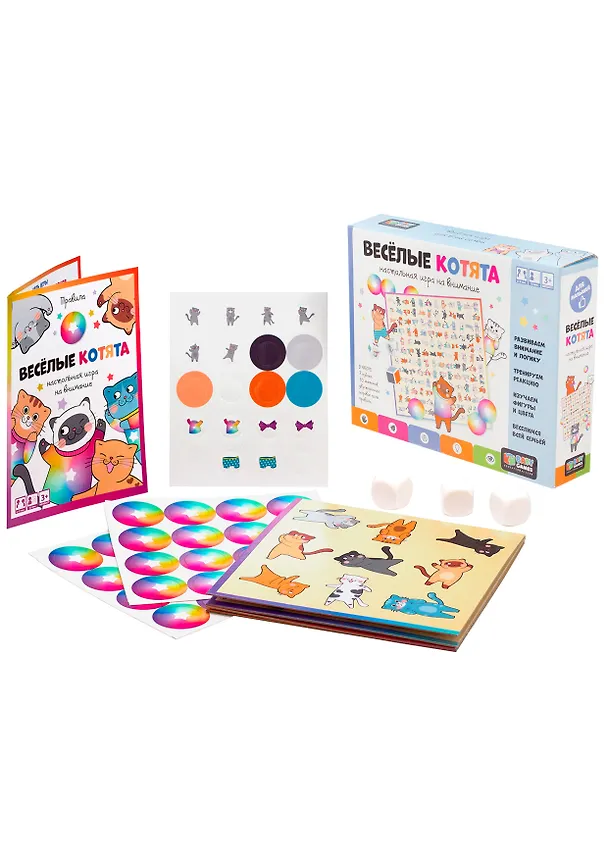Baby Games. Настольна игра "Веселые котята" (07386) 2961453 — 2