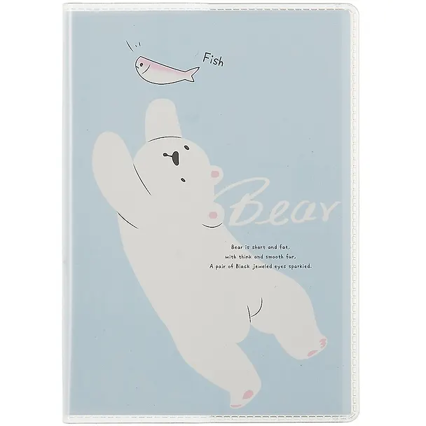 Записная книжка «Bear» А7, 60 листов в линейку, в ассортименте 262053 — 4