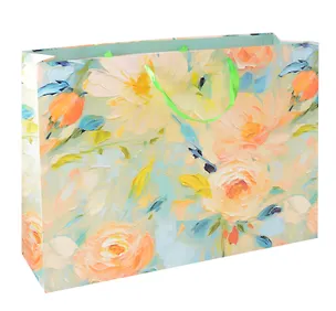 Пакет А3+ 40*50*15 "Нежные пионы" жен., бум.мат.ламинат 3071282