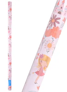 Бумага упаковочная 70*100см "Детская сказка" супергладкая, инд.уп.