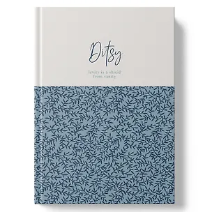 Книга для записей А4 100л кл. "DITSY. Blue Flowers" 7БЦ, глянц.лам, офсет 3174692