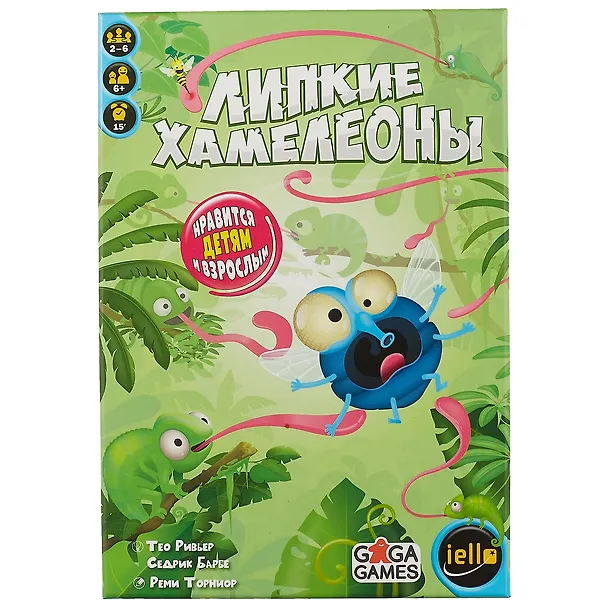 Настольная игра GaGa games, Липкие Хамелеоны (GG130) 2686171 — 3