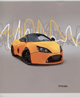 Тетрадь в клетку Listoff, "Победитель гонки", 48 листов, в ассортименте 2973534