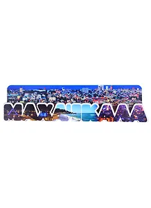 ГС Магнит Махачкала Буквы Достопримечательности города (7,5 см) (дерево)