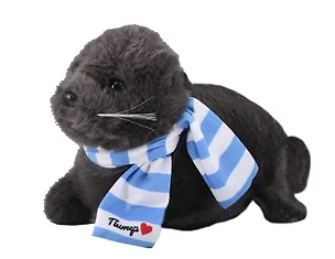 Мягкая игрушка СПб Нерпа Питер (серая) (35см) (12-0960-202508-NR1) 3117894