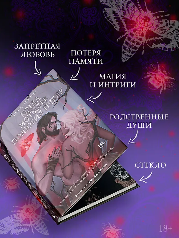 Книга Когда мотылек полюбил пчелу (Пеппер Винтерс) — 8