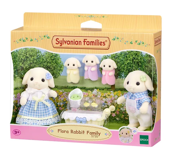 Sylvanian Families “Семья Цветочных кроликов” 3140863 — 1