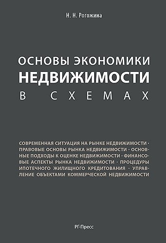 Книга Основы экономики недвижимости в схемах. Уч.пос. (Наталия Рогожина) — 1