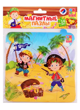 Магнитные пазлы Vladi Toys Пираты — 2789809 — 1