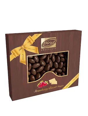 Драже  НГ Бисквит в шоколаде, клубника, 100г 3006189