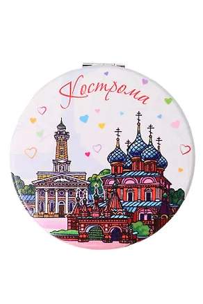 Зеркало мягкое Пиктограмма (Кострома) (7см) (320-33P) 3159360