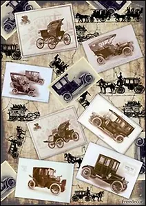 Скраб-карта Ретро-автомобили А4 (sck123)