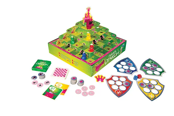 Настольная Игра Step puzzle Рыцарь, дракон и шахматное королевство 76546 333557 — 4