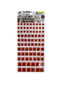 Стразы-кристаллы средняя упаковка (1461-5B/3) (красные квадраты)