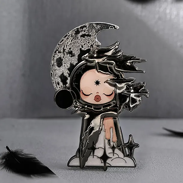 Значок коллекционный Pop Mart Skullpanda Image Of Reality Series в ассортименте (коробка) (8х8х4) (68002) 3113105 — 2