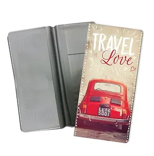 Сувенир, Конверт путешественника, Авто винтаж для документов, из ПВХ, 20,5*22см 77224 342613