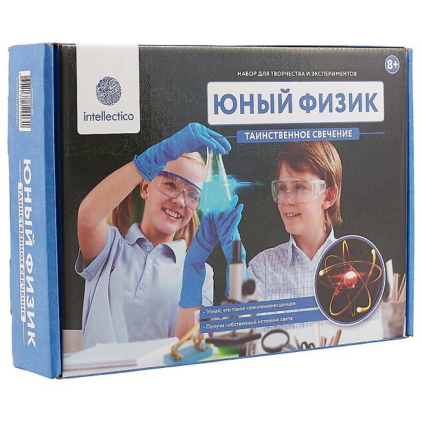 Набор для опытов, Юный физик, Таинственное свечение 203 2679285 — 1