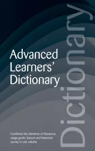 Advanced Learners Dictionary — 2272732 — 1