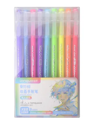 Ручки гелевые «Neon» 9 цветов 0,6 мм 3138110