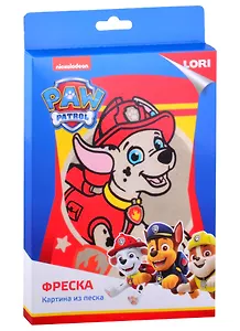 Набор для творчества Фреска. Картина из песка. Щенячий патруль "Маршалл" Кпс-009
