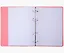 Тетрадь на кольцах в клетку Listoff, "Коралловая тетрадь", 80 листов — 3040180 — 2