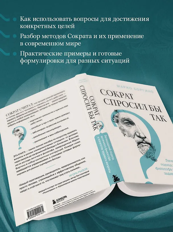 Книга Сократ спросил бы так. Легендарный подход античного философа к искусству задавать вопросы (Марио Боргино) — 7