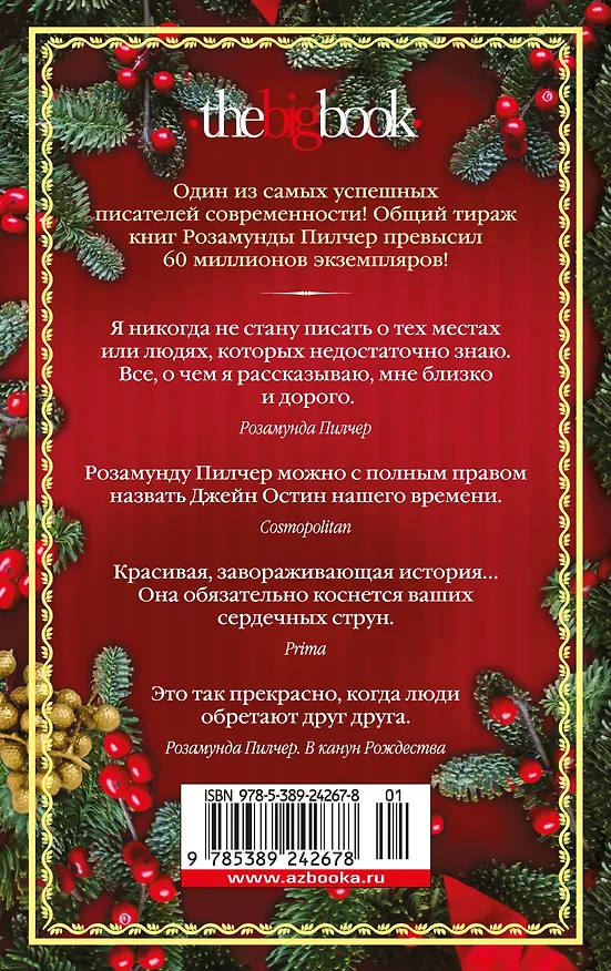 Книга В канун Рождества (Розамунда Пилчер) — 2