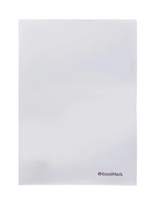 Папки-уголки А4 200мкм 20шт прозрачные, GoodMark 3088867