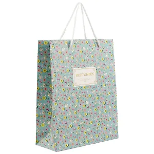 Подарочный пакет «Cotton flowers», А4