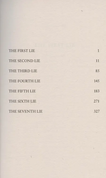 Книга Seven Lies () — 2