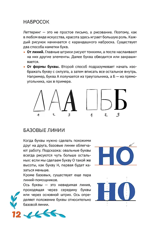 Книга Леттеринг от А до Я. Прописи и шаблоны (Елена Шибко, Анна Дудас) — 13
