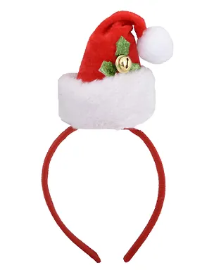 Ободок новогодний Колпак Деда Мороза (текстиль) (12-6142-HNY16) 3104402