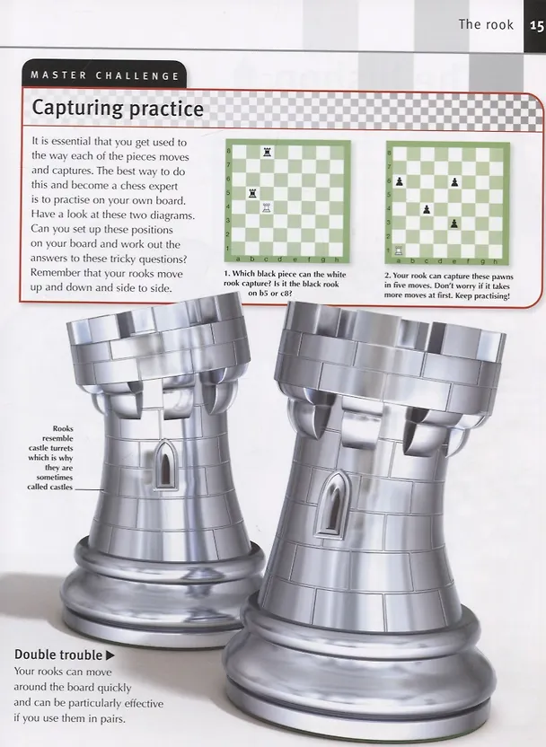 Книга How to Play Chess (with press-out chess pieces and board) (Claire Summerscale) — 6