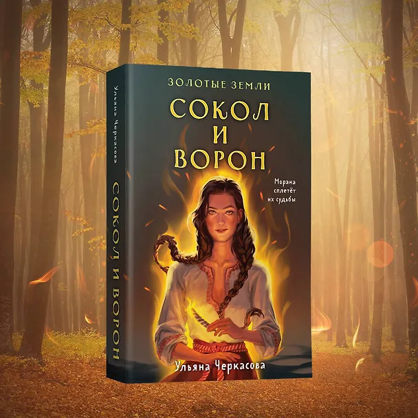 Книга Комплект Золотые Земли (книга Сокол и ворон+тетрадь) (Ульяна Черкасова) — 6