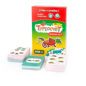Настольная игра Банда умников Комплект 2в1  "Турбосчет"