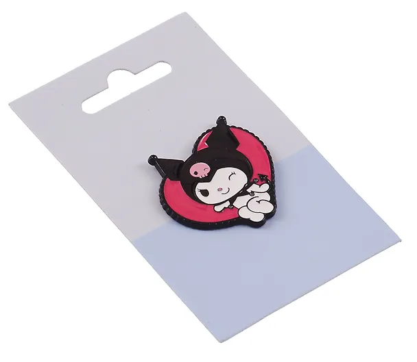 Значок Sanrio Мордочка в сердечке (металл) 3113602 — 2