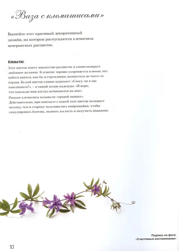 Книга Французская вышивка крестом. Цветочные фантазии Элен ле Берр (Элен Ле Берр) — 3