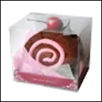 Полотенце Пирожное (SD-DGMJ005) (кофейн.-роз.) (упаковка) 2280553