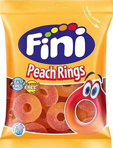 Мармелад жевательный FINI Персиковые кольца, 90г