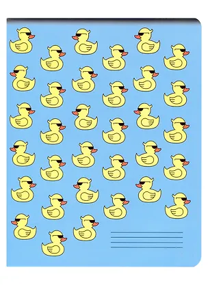 Тетрадь в клетку Эксмо, "Уточка в очках", 48 листов 2969459