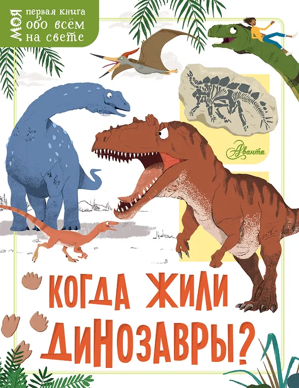 Книга Когда жили динозавры? (Жаклин Маккэн) — 1