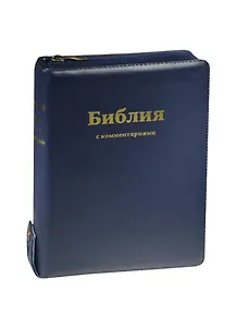 Библия. Книги Священного Писания Ветхого и Нового Завета в Синодальном переводе с комментариями и приложениями
