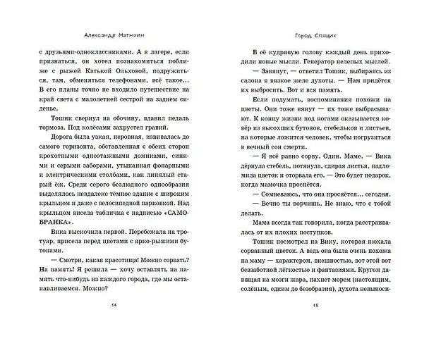 Книга Город Спящих (Александр Матюхин) — 14