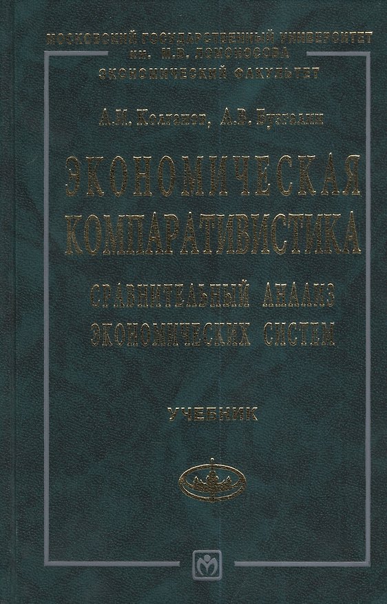 Книга Экономическая компаративистика: Сравнительный анализ экономических систем. Учебник (Андрей Колганов) — 1