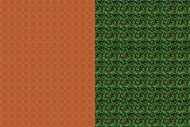 Книга В стиле Minecraft. Развивающая книжка с цветной бумагой. Цветная бумага c узорами () — 5