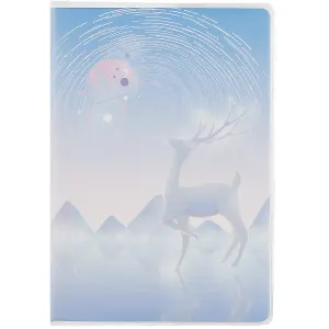 Тетрадь Deer on Saturn, 84 листа, в ассортименте