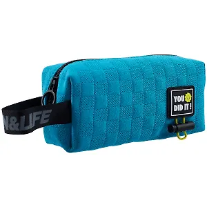 Косметичка с ручкой You Did It (голубая) (ПВХ) (21х8х7)