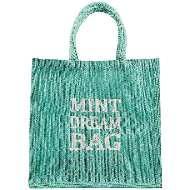 Сумка джутовая S Mint dream bag (30х30х18) (ДЖ2019-1) 2713395 — 2